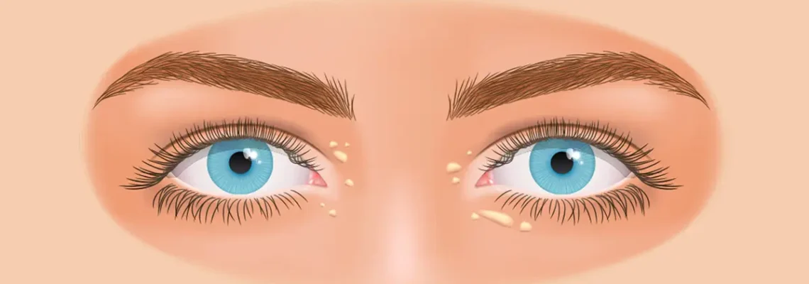 Xanthelasma: الأسباب والأعراض والعلاج