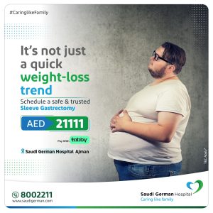 #1 Ranked Hospital Group in Dubai: Saudi German Health UAE.