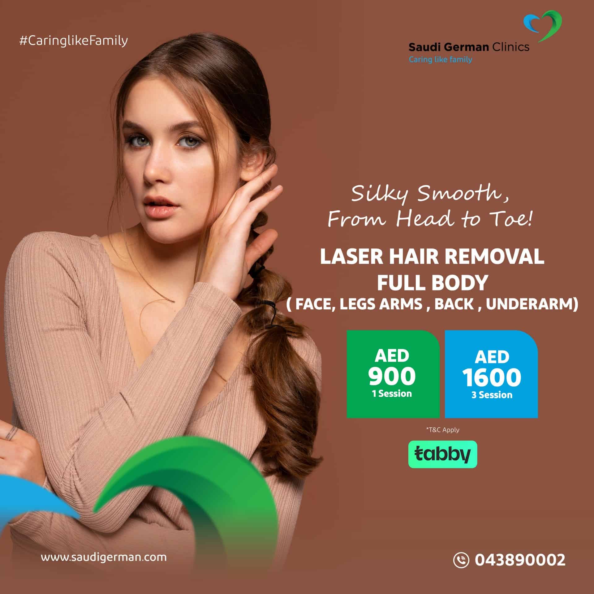 Laser hair removal Dubai